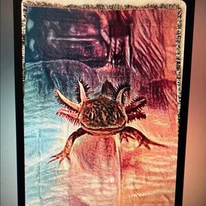 Axolotl Woven Blanket 50”x60”— Axle